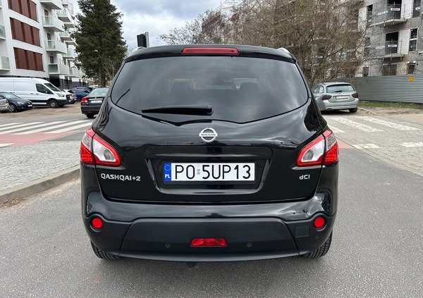 Nissan Qashqai+2 cena 33900 przebieg: 187000, rok produkcji 2013 z Poznań małe 301